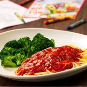 Kids Tomato Sauce With Choice of Pasta (V)