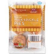 Mini Pork &amp; Pickle Pies