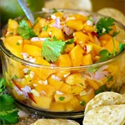 Papaya, Corn, and Onion Salad