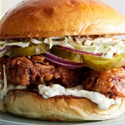 Pickle Fried Chicken Sandwich