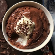 Dark Chocolate Pudding