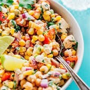 Chickpea and Corn Salad