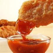 Chicken Nuggets With Hot Sauce