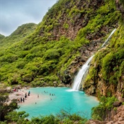 Ayn Khor Waterfall, Oman