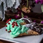 Frankenstein-Shell Cannoli