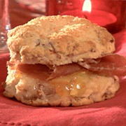 Prosciutto and Cheese Biscuit