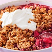 Raspberry Crumble