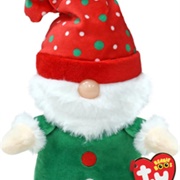 Beanie Baby Christmas Gnome