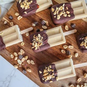 Gulab Jamun Dipped Popsicle