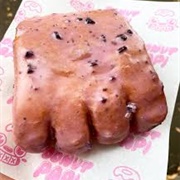 Blueberry Bear Claw Donut