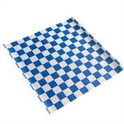 Blue Checkered Soy Paper