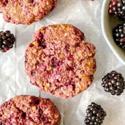 Oatmeal Blackberry Bark Cookie