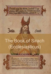 Ecclesiasticus (Sirach) (Biblical)