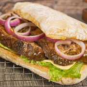 Beef Brisket Sandwich