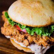 Country Fried Steak Sandwich