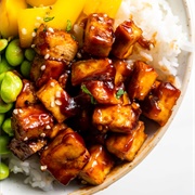 Spicy Blueberry Tofu