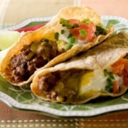 Bean Veal Taco