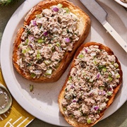 Sourdough Bread With Canned Tuna