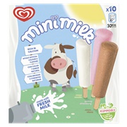 Mini Milk Ice Lollies