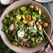 Arugula Pesto Potato Salad