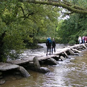 Tarr Steps, Exmoor National Park, Somerset, England