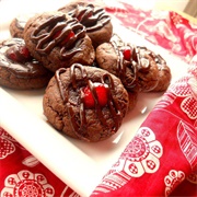 Chocolate Cherry Cookies