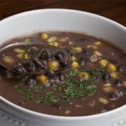 Black Bean and Coconut Soup