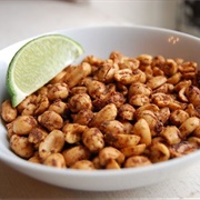 Cilantro Lime Peanuts