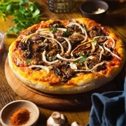 Spicy Mushroom Pizza