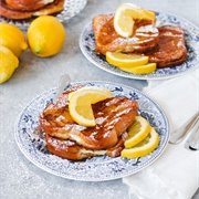 Lemon Eggy Bread