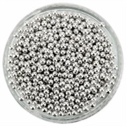 Round Silver Sprinkles (Silver Doubloons)