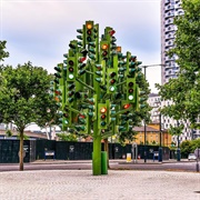 Traffic Light Tree, England, UK