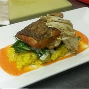 Black Grouper Risotto