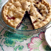 Mission Fig Jam Pie