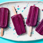 Blueberry Yogurt Popsicle