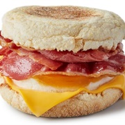 Double Bacon and Egg McMuffin