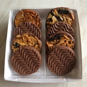 Salted Caramel Florentines