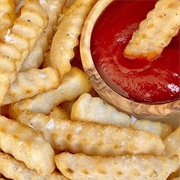 Ketchup Crinkle Cut Fries