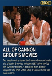 All of Cannon Group&#39;s Movies (Like Over the Top) (1987)