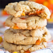 Peanut Butter Candy Corn Cookie