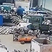 Russian Lathe Incident Video