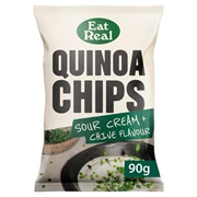 Sour Cream &amp; Chive Quinoa Chips