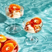 Citrus Ice Cream Sundae