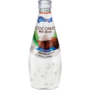 Coconut Milk Drink With Nata De Coco