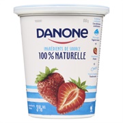 Danone Strawberry Yogurt