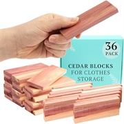 Cedar Blocks for Storage