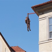 Man Hanging Out, Czech Republic