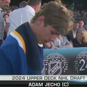 Adam Jecho (Czech) - 95th Overall Draft Pick 2024 by the St. Louis Blues