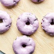 Blueberry Ring Donut