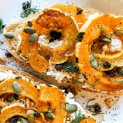 Festive Squash Toast